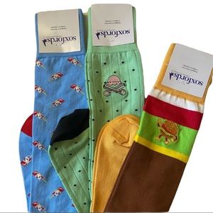 Soxfords Socks set of three for $25  NWT